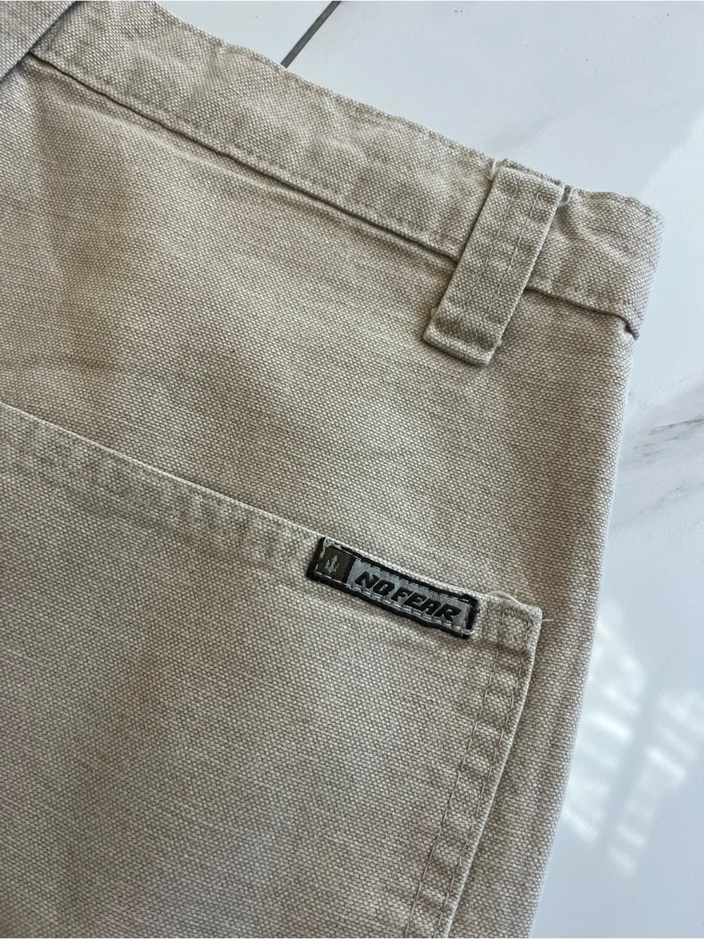 No Fear Classic Men’s Cargo Shorts in Khaki- Size 30